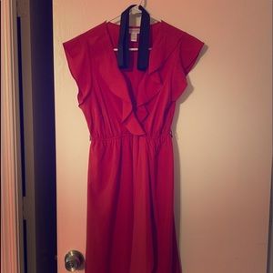 Red Maternity dress